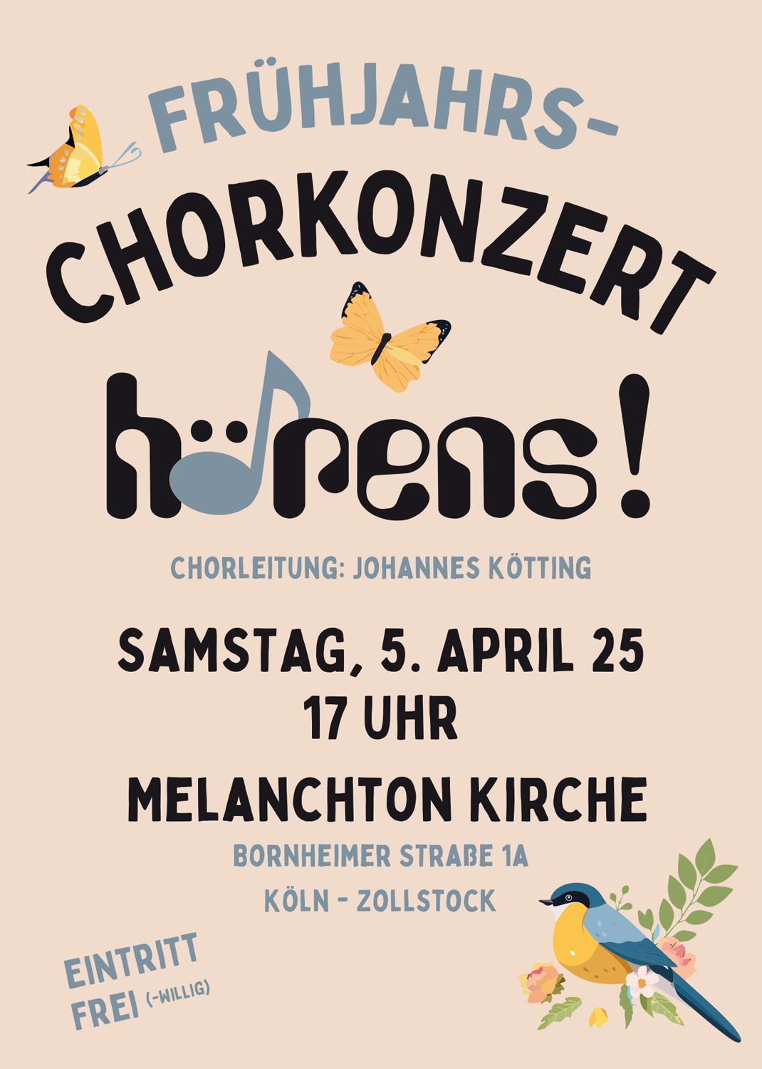 Flyer Konzert 2025